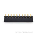 1.27mm Machined Female Header Straight H4.1mm